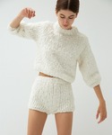 leinwande(ラインヴァンド)のBoa Hand Knitted Top