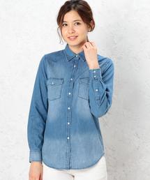 green label relaxing | GC INDIGO DNM ウエスタン シャツ(シャツ/ブラウス)