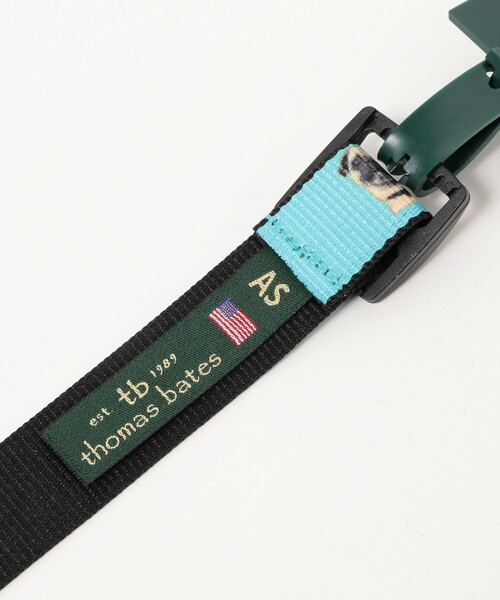 BEAMS BOY(ビームスボーイ)の「THOMAS BATES × BEAMS BOY / 別注 パグ スライダー ベルト(ベルト・レディース・ライトブルー・ONE SIZE)」の3枚目の写真