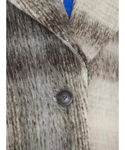 AMERICAN HOLIC(アメリカンホリック)の「チェックコクーンミディコート(その他アウター・レディース・ネイビー系3/ホワイト系その他7・L/M)」の10枚目の写真