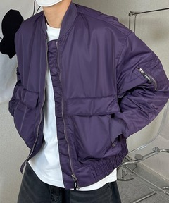 BED j.w. FORD/ベッドフォード】Double-Zip MA-1 Ver.2（ミリタリー