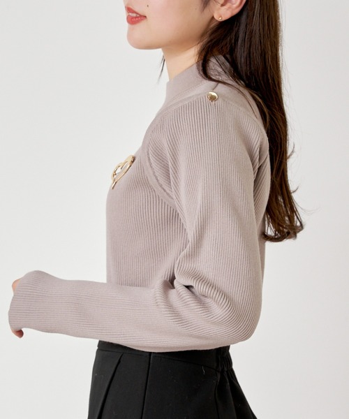 ロゴモチーフビジューブローチ|ANAYI OFFICIAL ONLINE STORE