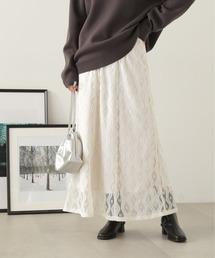 N.（N. Natural Beauty Basic） | ◆チュールレーススカート(スカート)