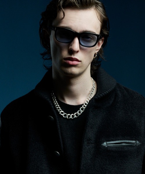 CRIMIE（クライミー）の「LINK CHAIN GRADATION SILVER NECKLACE MIDDLE / チェーン グラデーション シルバー ネックレス ミドル（ネックレス・メンズ・シルバー・ONE SIZE）」の2枚目の写真