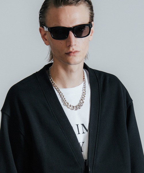 CRIMIE（クライミー）の「LINK CHAIN GRADATION SILVER NECKLACE MIDDLE / チェーン グラデーション シルバー ネックレス ミドル（ネックレス・メンズ・シルバー・ONE SIZE）」の12枚目の写真