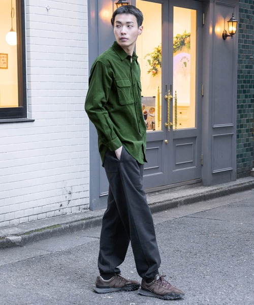 セール】INFLATION／コーデュロイシャツ（シャツ/ブラウス