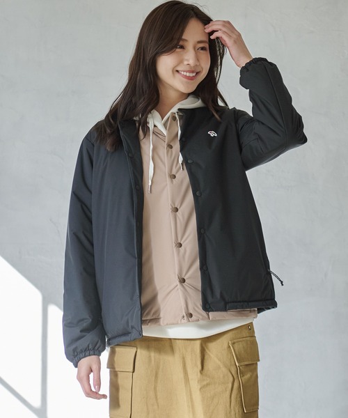 Arnold Palmer(アーノルドパーマー)の「TEMPSOLUTION シェア パディング ジャケット(その他アウター・レディース・ベージュ/ブラック・S/M/LL/L/XS)」の2枚目の写真