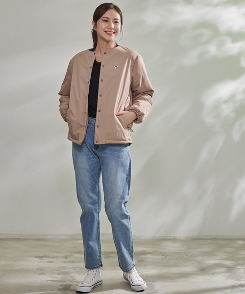 Arnold Palmer(アーノルドパーマー)の「TEMPSOLUTION シェア パディング ジャケット(その他アウター・レディース・ベージュ/ブラック・S/M/LL/L/XS)」の17枚目の写真