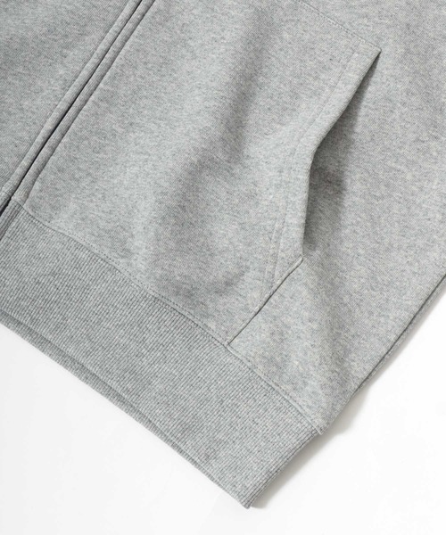 LOGOS(ロゴス)の「LOGOS/ロゴス ワンポインロゴ スウェット フルジップパーカー レディース メンズ トレーナー(パーカー・メンズ・ブラック/グレー/ネイビー/カーキ・LL/M/L)」の17枚目の写真