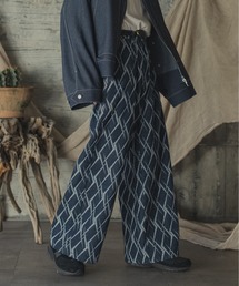 CASPER JOHN | Secret flare jacquard denim/シークレットフレアジャガードデニム(デニムパンツ)