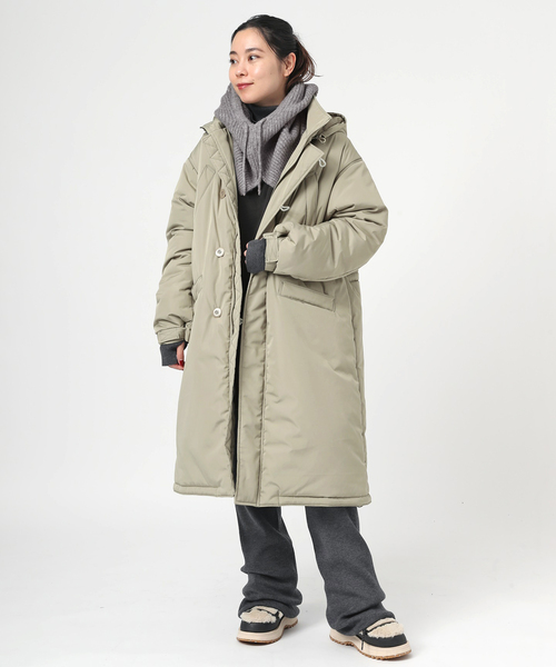 AP STUDIO（エーピーストゥディオ）の「ニットフーディ―（ネックウォーマー/スヌード・レディース・ライトグレー・FREE）」の3枚目の写真