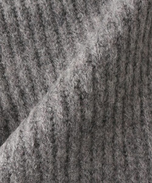 AP STUDIO（エーピーストゥディオ）の「ニットフーディ―（ネックウォーマー/スヌード・レディース・ライトグレー・FREE）」の13枚目の写真