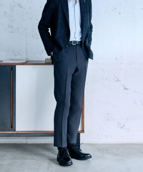texcy luxe(テクシーリュクス)の「men's FUDGE 24年1月号掲載アイテム! テクシーリュクス/ミニマルデザイン×ラギッド厚底 プレーントゥ/TU-8016(ドレスシューズ・メンズ・ブラック・25.0cm/28.0cm/27.0cm/26.0cm/25.5cm/26.5cm/24.5cm)」の17枚目の写真