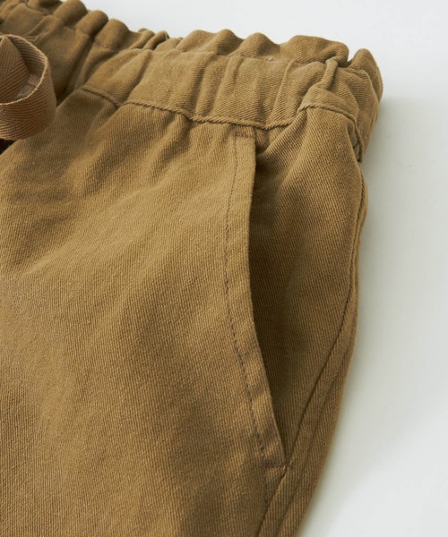 CUBE SUGAR（キューブシュガー）の「無地ピーチツイルイージーコクーンパンツ（その他パンツ・レディース・ベージュ/ブラウン/ブラック/スモークピンク・M）」の7枚目の写真
