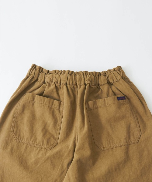 CUBE SUGAR（キューブシュガー）の「無地ピーチツイルイージーコクーンパンツ（その他パンツ・レディース・ベージュ/ブラウン/ブラック/スモークピンク・M）」の8枚目の写真