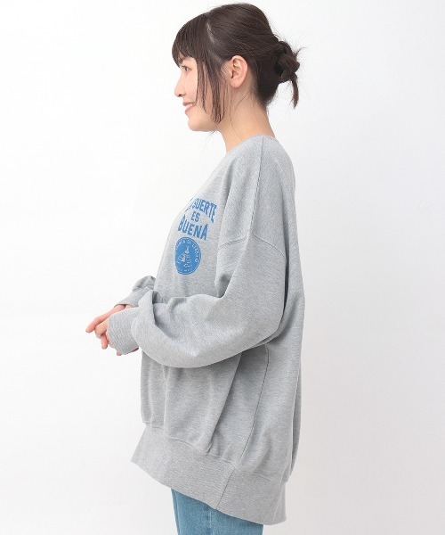 チチカカ（チチカカ）の「メヒコロゴ＆モチーフプリントプルオーバー（スウェット・レディース・ホワイト/グレー/ブラック・FREE）」の11枚目の写真