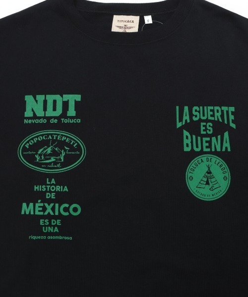 チチカカ（チチカカ）の「メヒコロゴ＆モチーフプリントプルオーバー（スウェット・レディース・ホワイト/グレー/ブラック・FREE）」の17枚目の写真