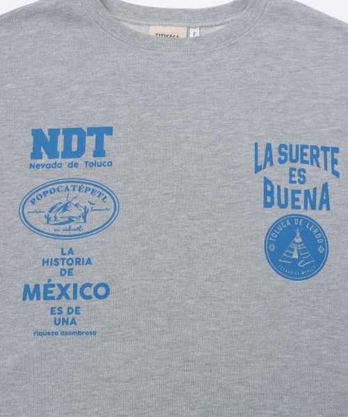 チチカカ（チチカカ）の「メヒコロゴ＆モチーフプリントプルオーバー（スウェット・レディース・ホワイト/グレー/ブラック・FREE）」の18枚目の写真