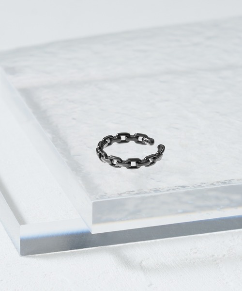 SV925 ユニセックス チェーン風 イヤーカフ（イヤーカフ）｜Jewel closet by L&Co.（ジュエルクローゼットバイエルアンドコー）