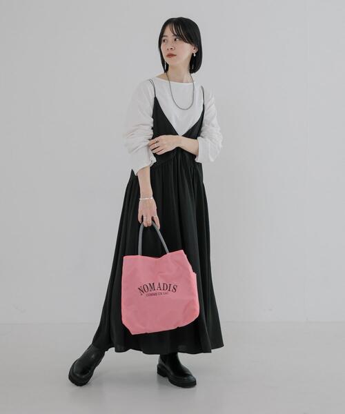 URBAN RESEARCH（アーバンリサーチ）の「ショート丈ロングスリーブTシャツ（Tシャツ/カットソー・レディース・オフホワイト/ホワイト系その他/ブラック系その他・FREE）」の7枚目の写真