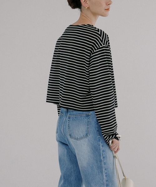 URBAN RESEARCH / アーバンリサーチ ショート丈ロングスリーブTシャツ ショート丈ロングスリーブTシャツ（Tシャツ/カットソー）｜URBAN