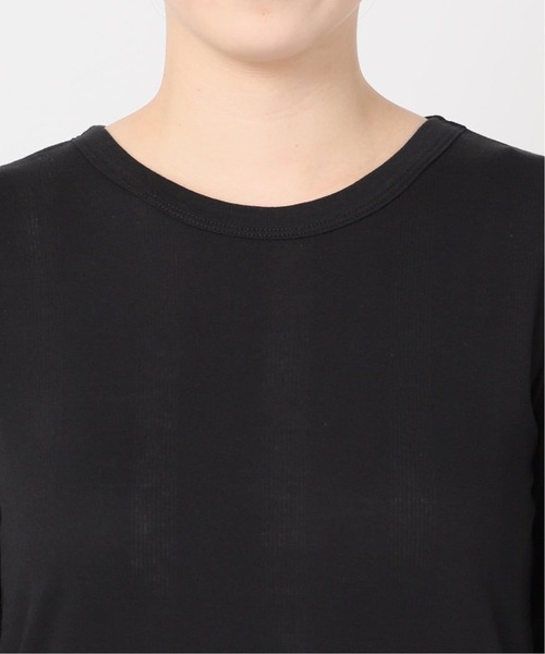 MILLER(ミラー)の「《追加2》別注【MILLER/ミラー】リブL/S Tシャツ(Tシャツ/カットソー・レディース・ホワイト/ベージュ/グリーン・FREE)」の20枚目の写真