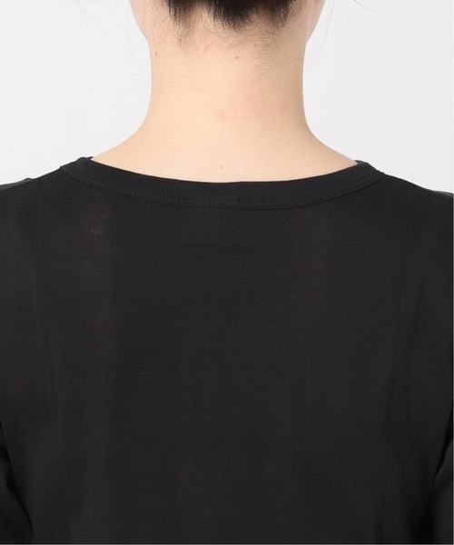 MILLER(ミラー)の「《追加2》別注【MILLER/ミラー】リブL/S Tシャツ(Tシャツ/カットソー・レディース・ホワイト/ベージュ/グリーン・FREE)」の21枚目の写真