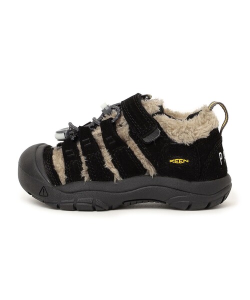 SHIPS(シップス)の「KEEN×THE PARK SHOP:NEWPORT SHOE(Children/Youth)(スニーカー・キッズ・ブラック・20)」の2枚目の写真