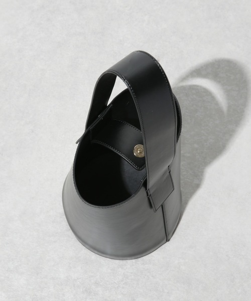 NANO universe（ナノユニバース）の「巾着付きバケツトートバッグ（トートバッグ・レディース・ブラック/モカ・FREE）」の7枚目の写真