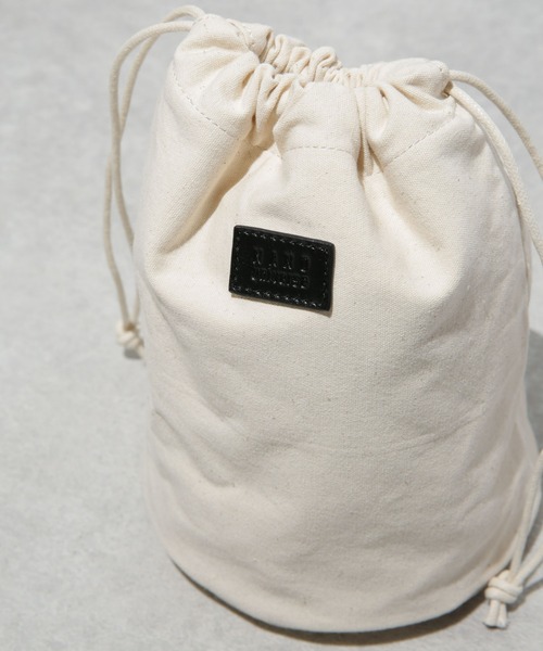 NANO universe（ナノユニバース）の「巾着付きバケツトートバッグ（トートバッグ・レディース・ブラック/モカ・FREE）」の11枚目の写真