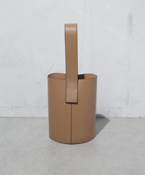 NANO universe（ナノユニバース）の「巾着付きバケツトートバッグ（トートバッグ・レディース・ブラック/モカ・FREE）」の12枚目の写真