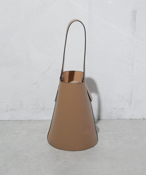 NANO universe（ナノユニバース）の「巾着付きバケツトートバッグ（トートバッグ・レディース・ブラック/モカ・FREE）」の13枚目の写真