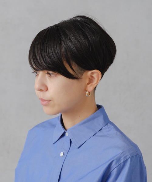 BIRTHDAY BAR（バースデイバー）の「Nuance Hoop Pierce（ピアス（両耳用）・レディース・シルバー/ゴールド・フリー）」の7枚目の写真