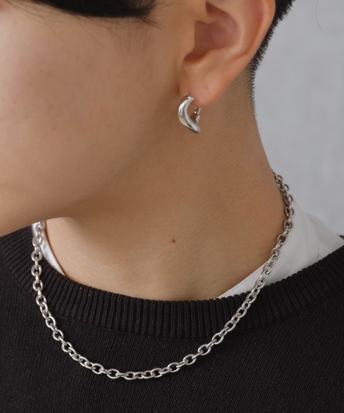 BIRTHDAY BAR（バースデイバー）の「Nuance Hoop Pierce（ピアス（両耳用）・レディース・シルバー/ゴールド・フリー）」の11枚目の写真