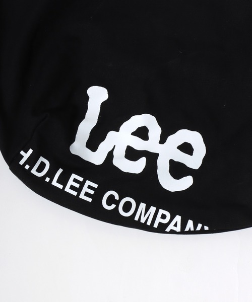 Lee(リー)の「Lee(リー)ブランドロゴプリント ドローストリングショルダーバッグ/メンズ レディース ユニセックス/ビッグショルダー(ショルダーバッグ・メンズ・オフホワイト/ブラック/ホワイト系その他/グレー・FREE)」の13枚目の写真