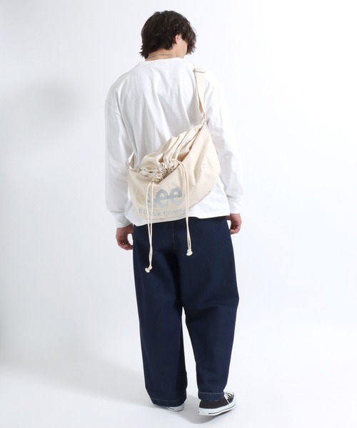   ロゴ ドローストリング トート ショルダーバッグ EFOLE ショルダーバッグ バッグ Draw strings one shoulder bag