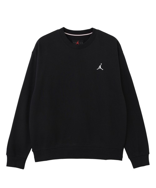 JORDAN BRAND(ジョーダンブランド)の「JORDAN BRAND ESS FLEECE LB L/S CREW FQ1865(スウェット・メンズ・グレー/ブラック・LARGE/MEDIUM/X-LARGE)」の2枚目の写真