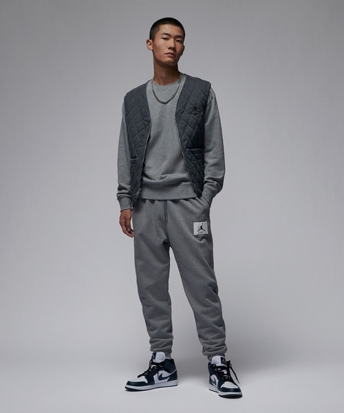 JORDAN BRAND(ジョーダンブランド)の「JORDAN BRAND ESS FLEECE LB L/S CREW FQ1865(スウェット・メンズ・グレー/ブラック・LARGE/MEDIUM/X-LARGE)」の7枚目の写真