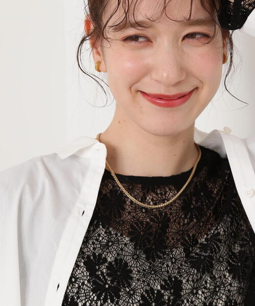 N.（N. Natural Beauty Basic）（エヌエヌナチュラルビューティーベーシック）の「◆スネークチェーンネックレス（ネックレス・レディース・ゴールド/シルバー・ﾌﾘ-/FREE）」の11枚目の写真