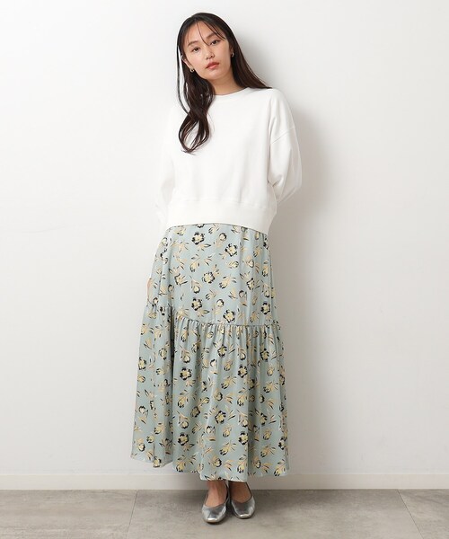 OPAQUE.CLIP（オペークドットクリップ）の「◆ポンチショートトップス/コットン100％【洗濯機洗い可】（Tシャツ/カットソー・レディース・チャコールグレー/ホワイト/ピンク・38/40）」の5枚目の写真