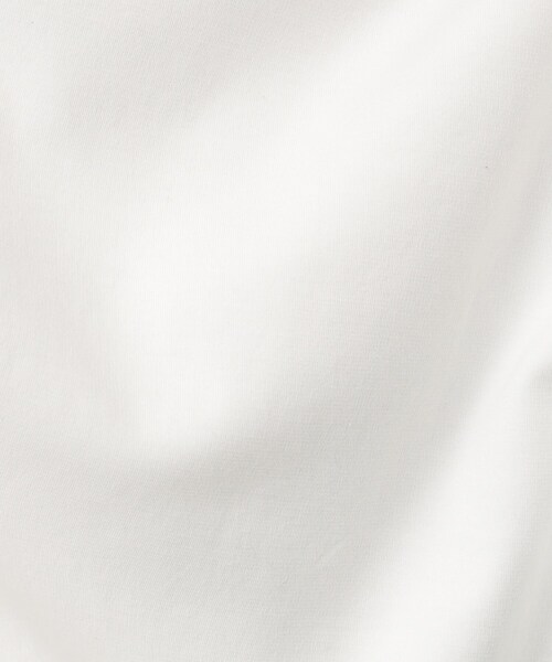 OPAQUE.CLIP（オペークドットクリップ）の「◆ポンチショートトップス/コットン100％【洗濯機洗い可】（Tシャツ/カットソー・レディース・チャコールグレー/ホワイト/ピンク・38/40）」の7枚目の写真