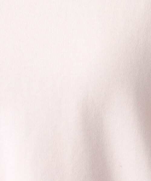 OPAQUE.CLIP（オペークドットクリップ）の「◆ポンチショートトップス/コットン100％【洗濯機洗い可】（Tシャツ/カットソー・レディース・チャコールグレー/ホワイト/ピンク・38/40）」の11枚目の写真