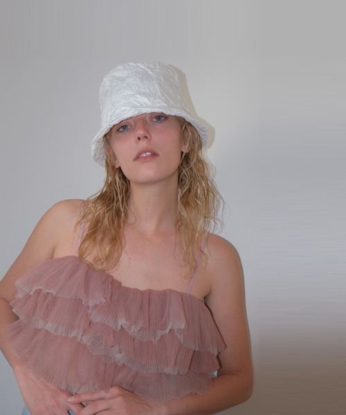 ハット [AWESOME NEEDS]BASIC BUCKET HAT_PEACH AWESOME NEEDS 帽子 ハット 「AWESOME NEEDS/オーサムニーズ