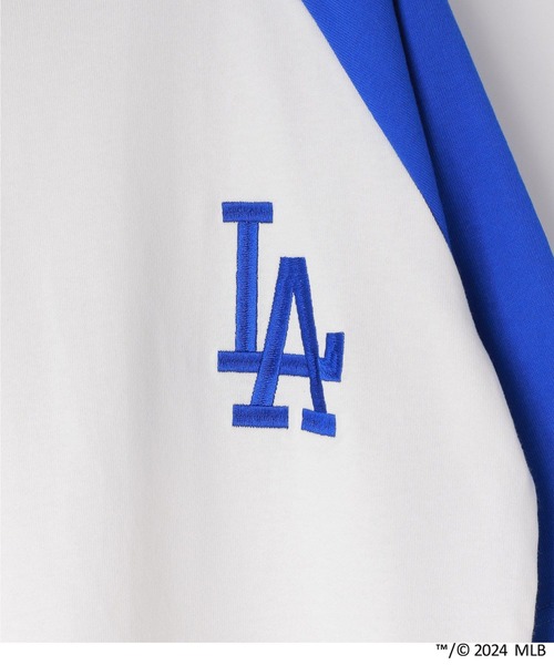 LOWRYS FARM（ローリーズファーム）の「ＭＬＢラグランチュニックＴシャツ　 106021（Tシャツ/カットソー・キッズ・グリーン/レッド/ネイビー/ブルー・110cm/130cm/140cm/150cm/120cm）」の15枚目の写真