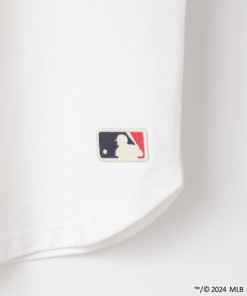 LOWRYS FARM（ローリーズファーム）の「ＭＬＢラグランチュニックＴシャツ　 106021（Tシャツ/カットソー・キッズ・グリーン/レッド/ネイビー/ブルー・110cm/130cm/140cm/150cm/120cm）」の9枚目の写真