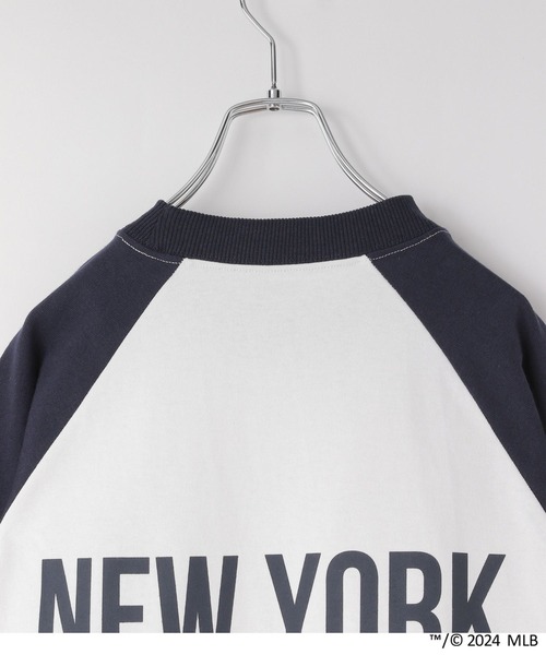 LOWRYS FARM（ローリーズファーム）の「ＭＬＢラグランチュニックＴシャツ　 106021（Tシャツ/カットソー・キッズ・グリーン/レッド/ネイビー/ブルー・110cm/130cm/140cm/150cm/120cm）」の10枚目の写真