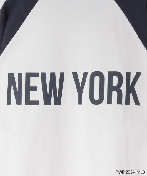 LOWRYS FARM（ローリーズファーム）の「ＭＬＢラグランチュニックＴシャツ　 106021（Tシャツ/カットソー・キッズ・グリーン/レッド/ネイビー/ブルー・110cm/130cm/140cm/150cm/120cm）」の12枚目の写真