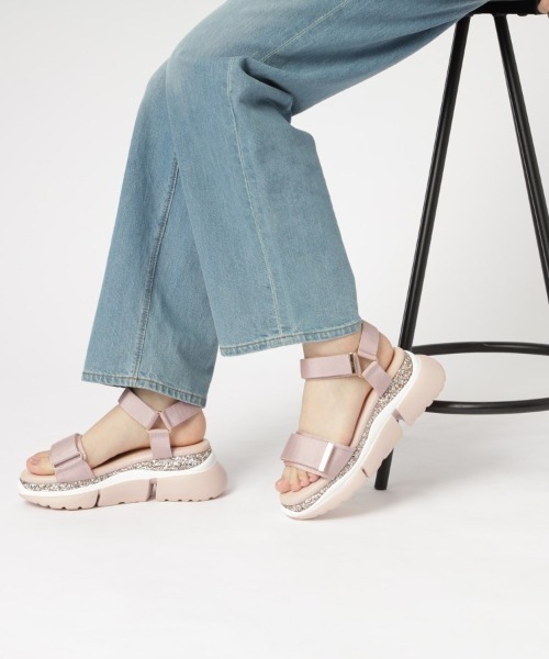 ESPERANZA(エスペランサ)の「グリッター厚底スポサン 24SS(サンダル・レディース・ブラック系8/マルチ/グレイッシュベージュ/その他/ピンクベージュ/ベージュ系8・LL/L/M/S/SMALL)」の20枚目の写真