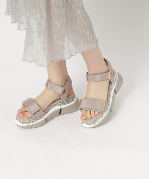 ESPERANZA(エスペランサ)の「グリッター厚底スポサン 24SS(サンダル・レディース・ブラック系8/マルチ/グレイッシュベージュ/その他/ピンクベージュ/ベージュ系8・LL/L/M/S/SMALL)」の19枚目の写真