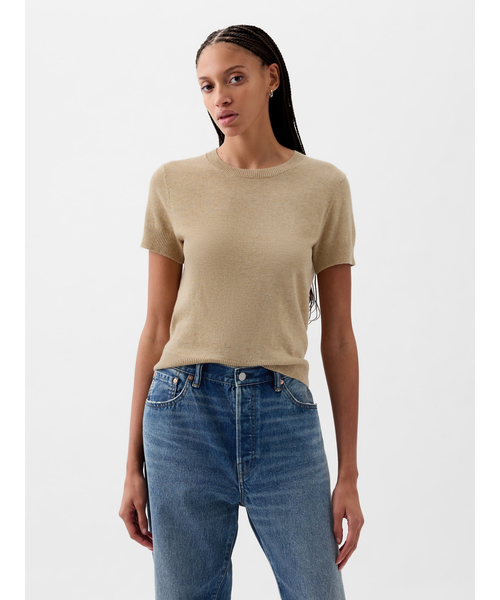 ニット セーター CashSoft カシミヤタッチ ライトウェイト クロップド タンクトップ レディース Gap公式オンラインストア | Lightweight CashSoft Crop Tank Top